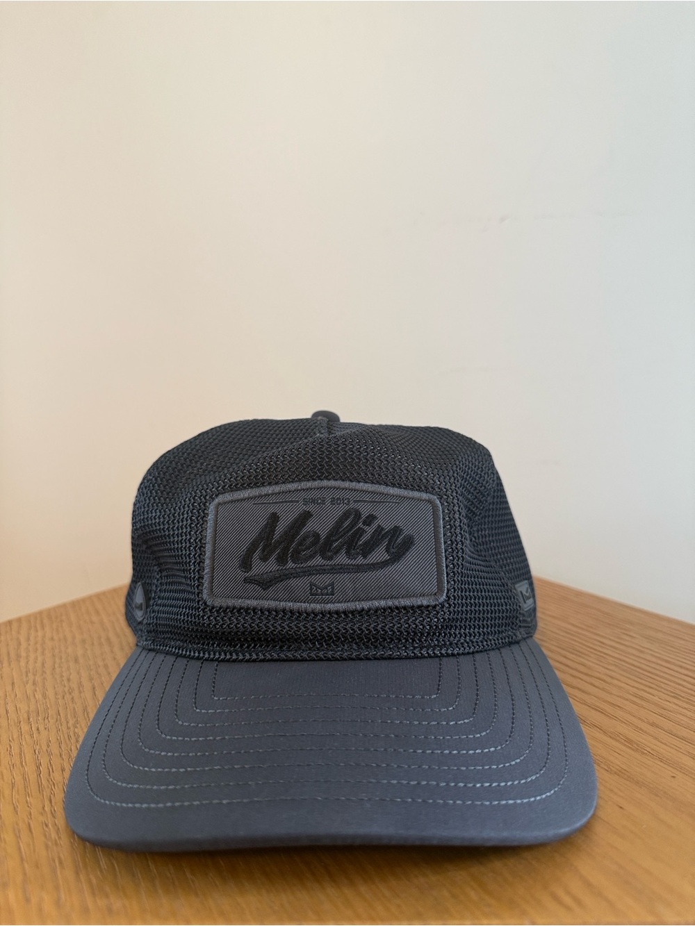 Melín Men's Black Mesh Trucker Hat